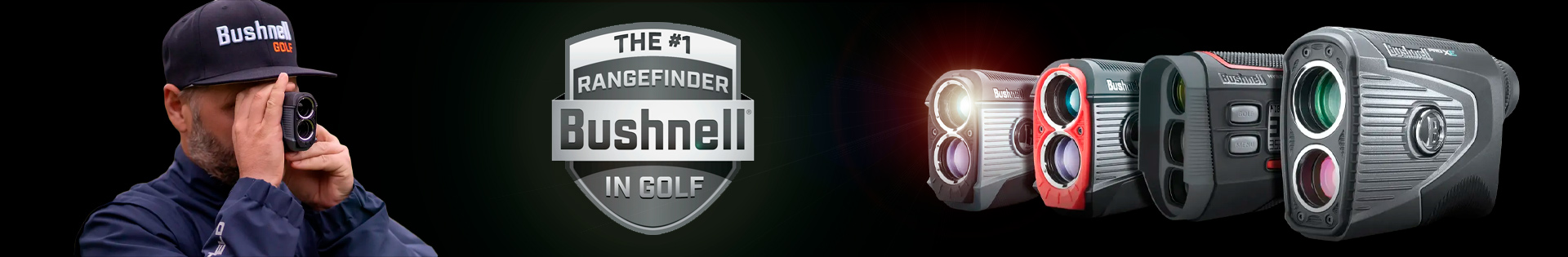 Bushnell rangefinder og golfkikkert