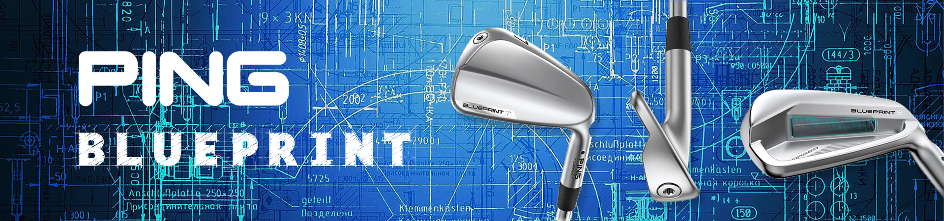 PING Blueprint Golfudstyr - Jernsæt