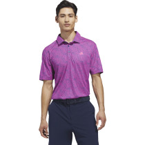 Adidas Ultimate365 Feather Print Herre Poloshirt
