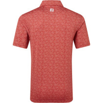FootJoy Wingtip Floral Lisle Herre Poloshirt