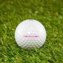 Titleist ProV1 (pink) Hvid Herre Søbolde