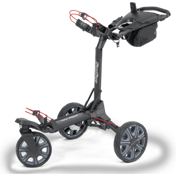 BagBoy VOLT Elektrisk golfvogn - Black/Red