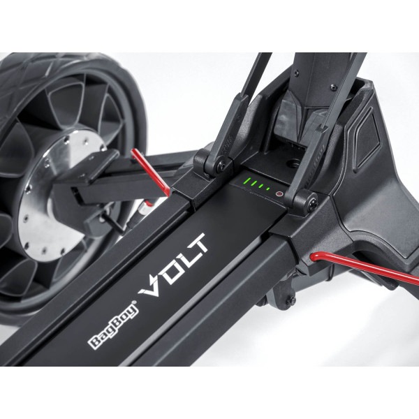 BagBoy VOLT Elektrisk golfvogn - Black/Red