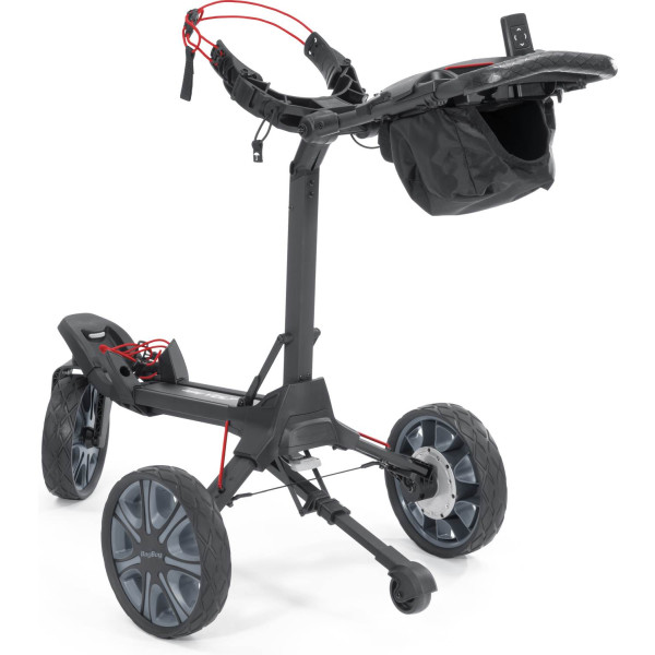 BagBoy VOLT Elektrisk golfvogn - Black/Red