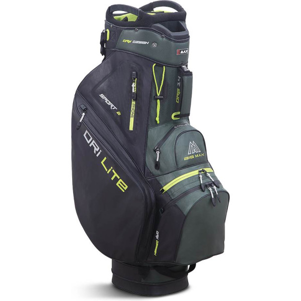 Big Max Dri Lite Sport 2 Vandtæt Vognbag - Forrest Green/Black Lime