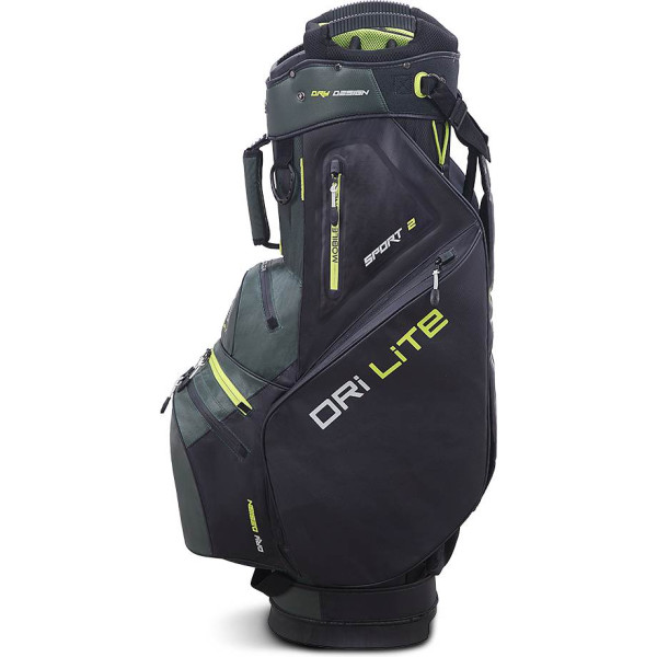 Big Max Dri Lite Sport 2 Vandtæt Vognbag - Forrest Green/Black Lime