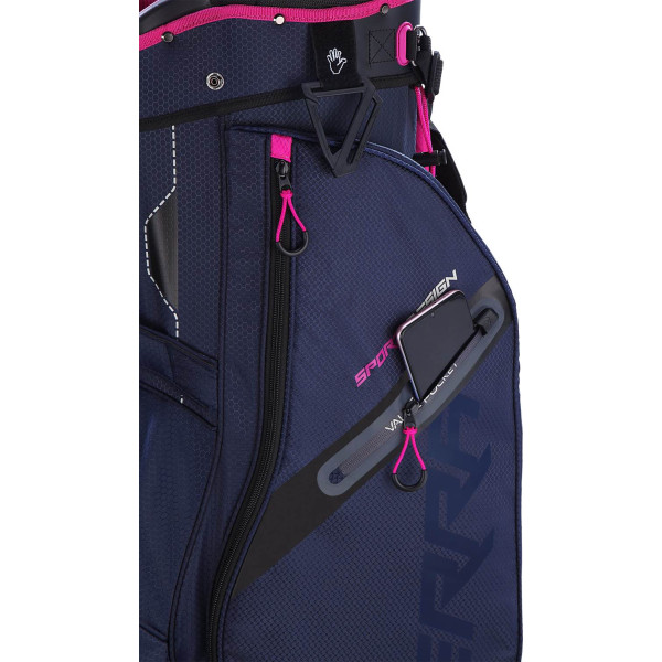 Big Max Terra Sport Dame Bærebag - Steel Blue/Fucshia