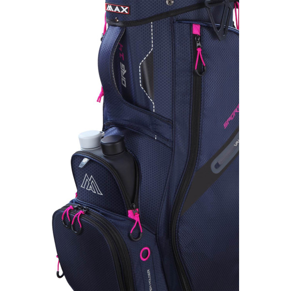 Big Max Terra Sport Dame Bærebag - Steel Blue/Fucshia