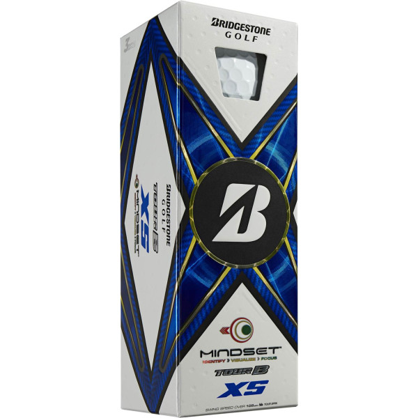 Bridgestone Tour B XS Mindset Golfbolde - Hvid