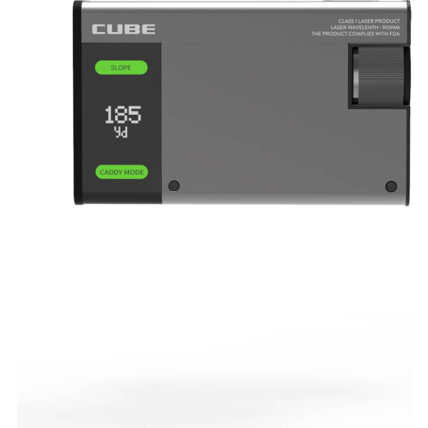 CaddyTalk CUBE Gunmetal Laser