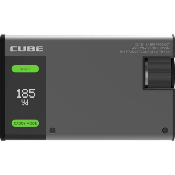 CaddyTalk CUBE Gunmetal Laser
