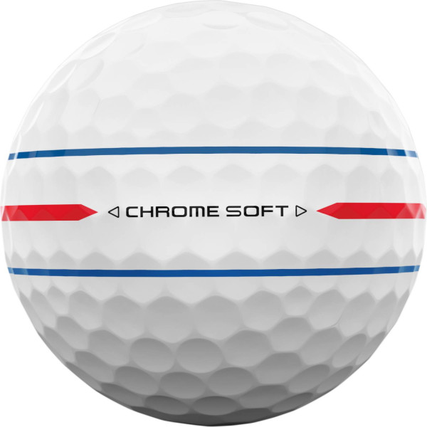 Callaway Chrome Soft 360 Triple Track (2024) Golfbolde - White