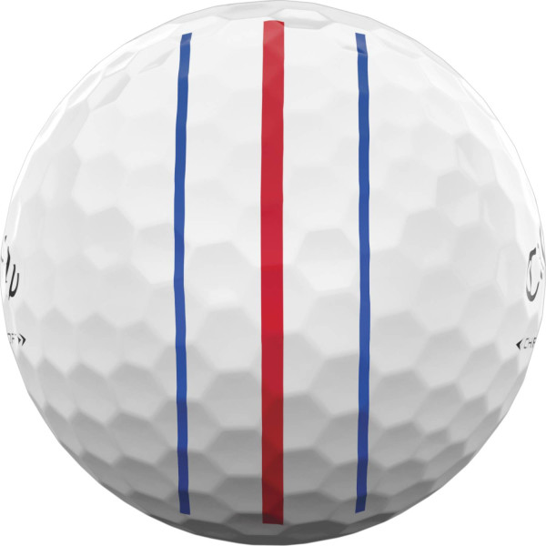 Callaway Chrome Soft Triple Track (2022) Logobolde - Hvid