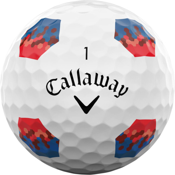 Callaway Chrome Soft Tru Track (2024) Golfbolde - White