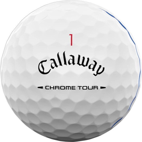 Callaway Chrome Tour Triple Track (2026) Golfbolde - White/Multi