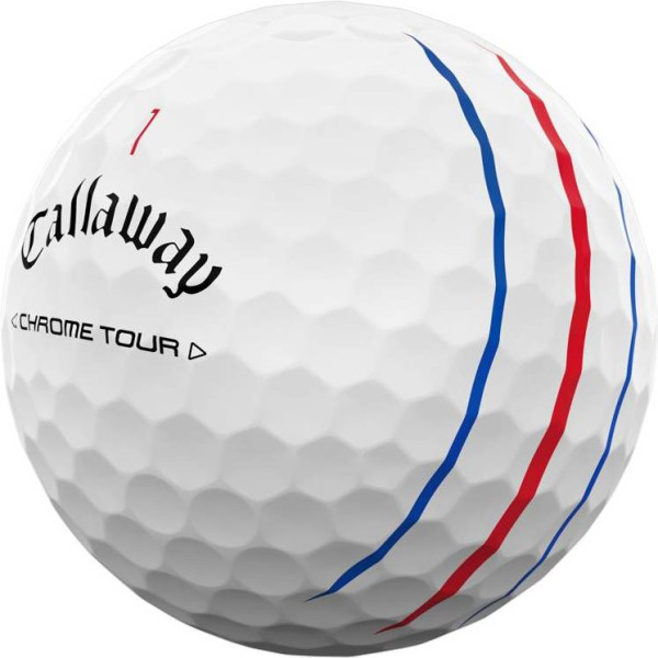 Callaway Chrome Tour Triple Track 4 Dozen (2024) Golfbolde - Hvid