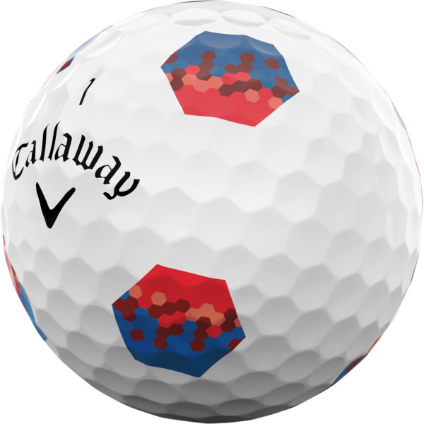 Callaway Chrome Tour Tru Track (2026) Golfbolde - White/Multi