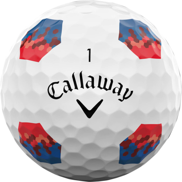 Callaway Chrome Tour Tru Track (2026) Golfbolde - White/Multi