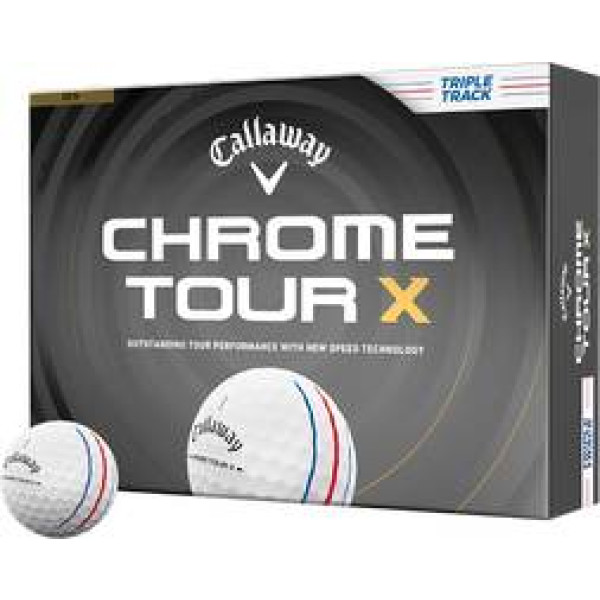Callaway Chrome Tour X Triple Track (2026) Golfbolde - White