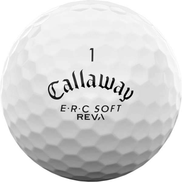 Callaway ERC Soft Reva Triple Track (2023) Dame Golfbolde - White