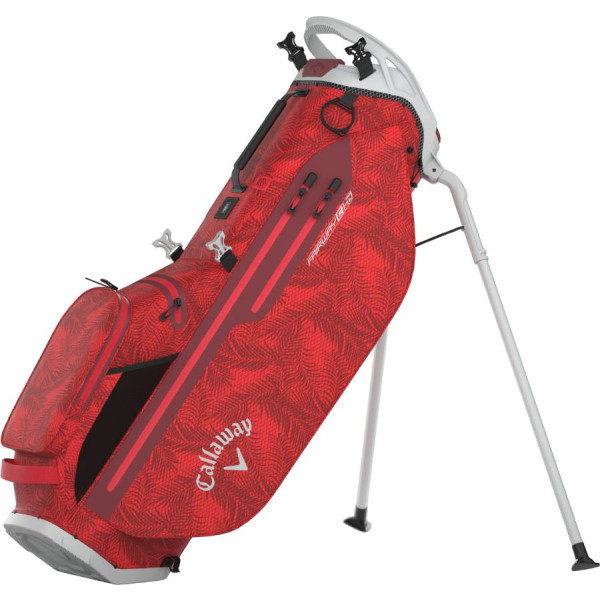 Callaway Fairway C HD (2025) Vandtæt Bærebag - Red Palms/Light Grey