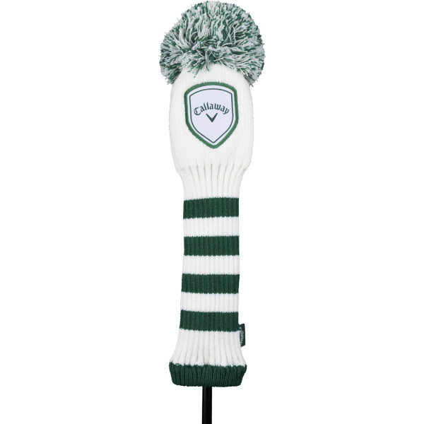 Callaway PomPom (2025) White/Green Driver Headcover