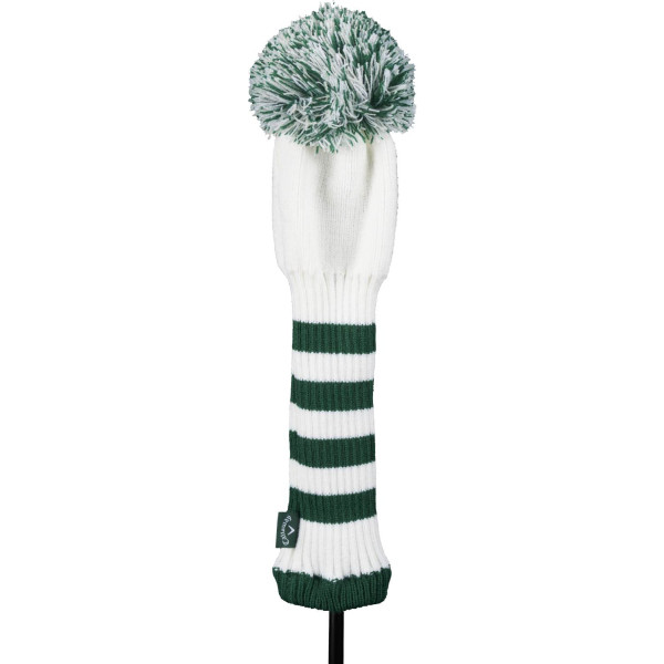 Callaway PomPom (2025) White/Green Driver Headcover