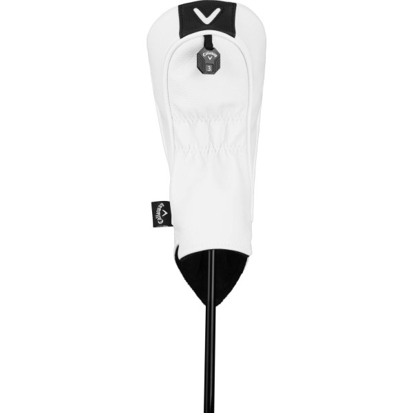 Callaway Premium White/Black Fairway Headcover