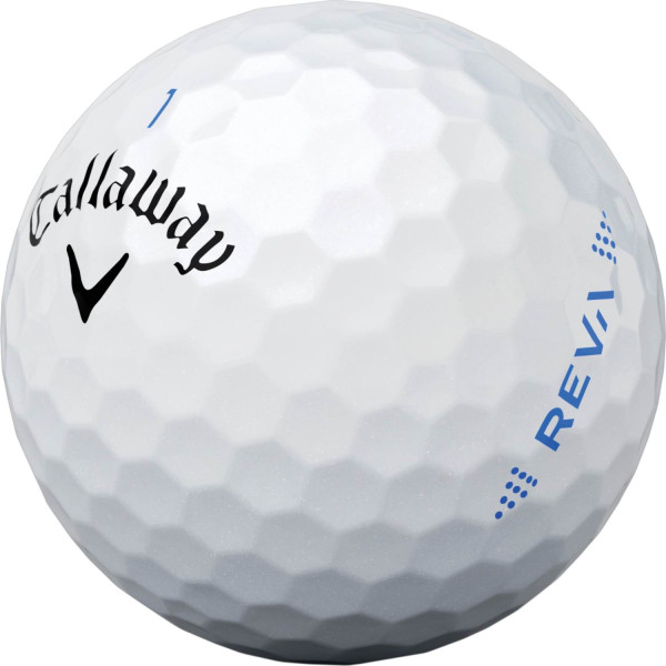 Callaway Reva (2023) Dame Logobolde - Hvid