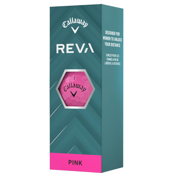 Callaway Reva (2025) Golfbolde - Pink