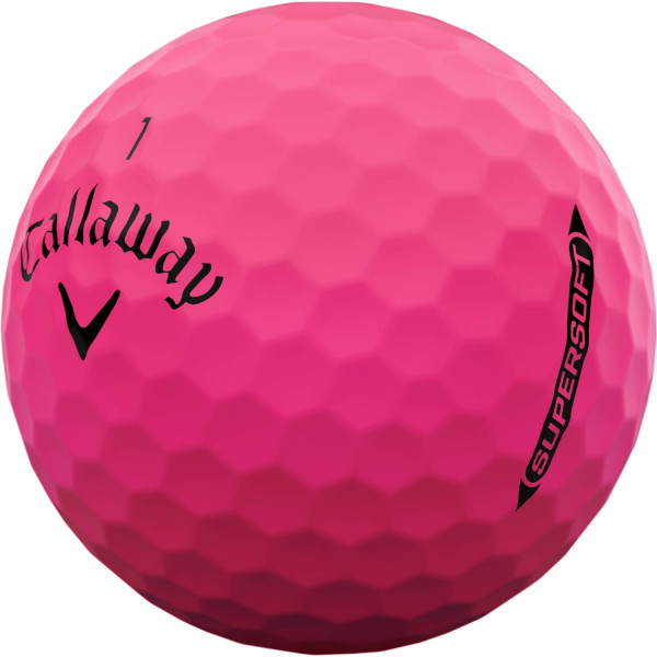 Callaway Supersoft Matte (2025) Golfbolde - Pink