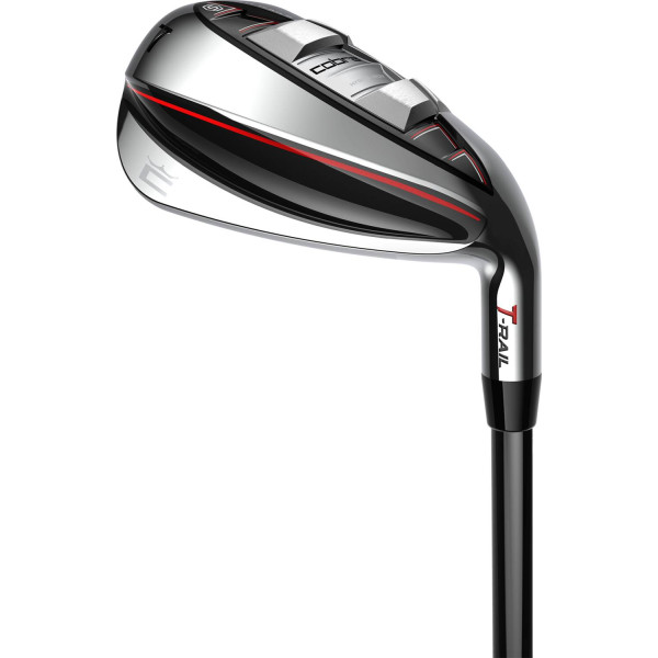 Cobra T-Rail Combo Set (2023) Herre Golfsæt - Chrome/Black/Red
