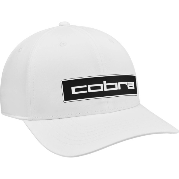 Cobra Tour Tech (2024) Herre Kasket - White/Black