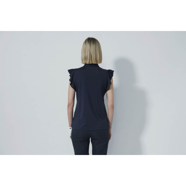 Daily Sports Luxe Dame Poloshirt Uden Ærmer - Navy