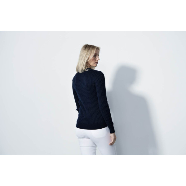 Daily Sports Madelene Dame Pullover - Navy