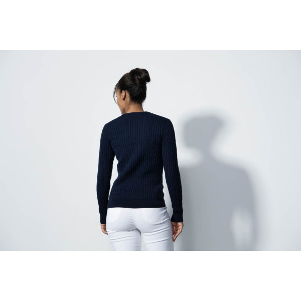 Daily Sports Madelene Dame Pullover - Navy