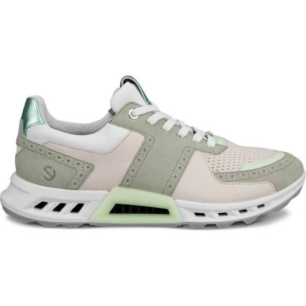 Ecco Biom C4 (2026) Vandtætte Dame Golfsko Uden Spikes - Tea/Limestone/Matcha Metallic