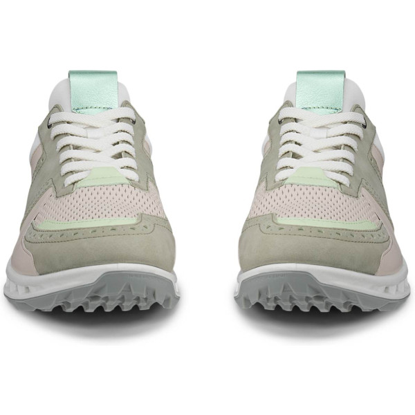 Ecco Biom C4 (2026) Vandtætte Dame Golfsko Uden Spikes - Tea/Limestone/Matcha Metallic
