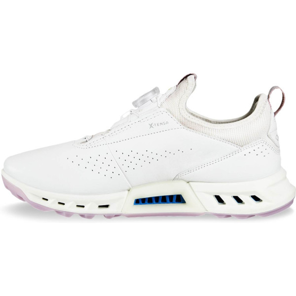Ecco Biom C4 BOA Vandtætte Dame Golfsko Uden Spikes - White