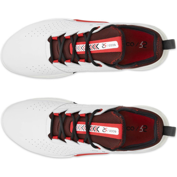 Ecco Biom C4 Rick Shiels Vandtætte Herre Golfsko Uden Spikes - White