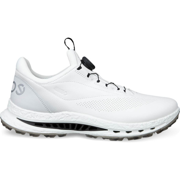 Ecco Biom C5 BOA Vandtætte Herre Golfsko Uden Spikes - White/White