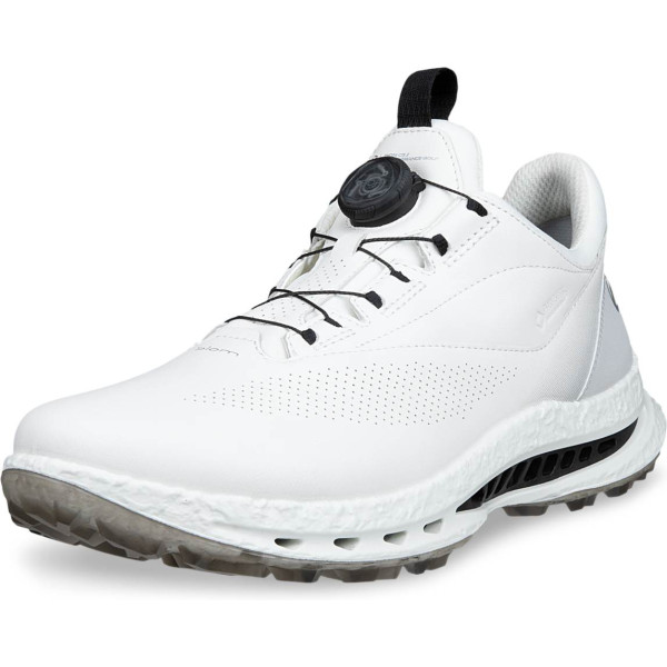 Ecco Biom C5 BOA Vandtætte Herre Golfsko Uden Spikes - White/White