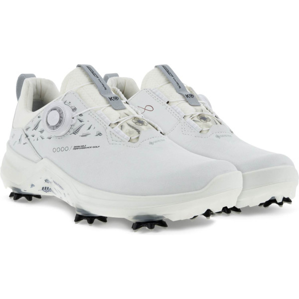 Ecco Biom G5 (Lydia Ko) BOA Vandtætte Dame Golfsko Med Spikes - White