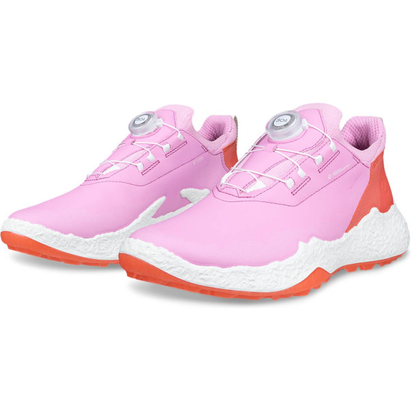 Ecco Biom H5.2 BOA Vandtætte Dame Golfsko Uden Spikes - Lilac Ciffon/Burnt Coral