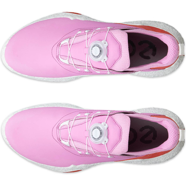 Ecco Biom H5.2 BOA Vandtætte Dame Golfsko Uden Spikes - Lilac Ciffon/Burnt Coral