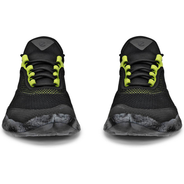 Ecco Biom H5.2 Textile Herre Golfsko Uden Spikes - Black/Lime Punch/Black