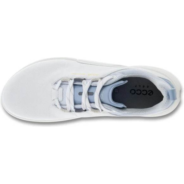 Ecco Biom Hybrid 4 Vandtætte Dame Golfsko Uden Spikes - White/Air