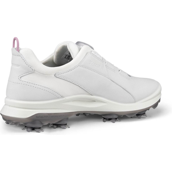 Ecco Biom Tour BOA Vandtætte Dame Golfsko Med Spikes - White