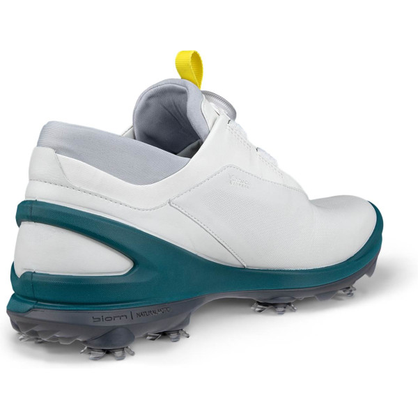 Ecco Biom Tour BOA Vandtætte Herre Golfsko Med Spikes - White