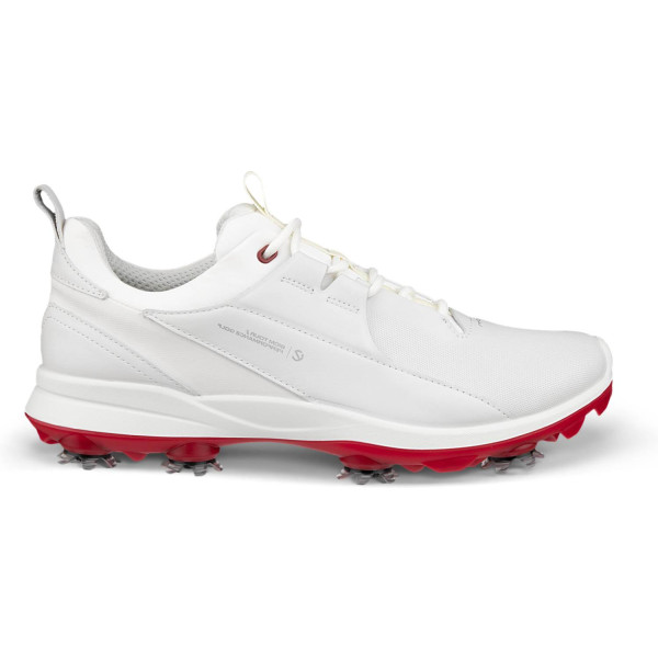 Ecco Biom Tour Vandtætte Dame Golfsko Med Spikes - White
